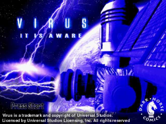 Iru title screen for Playstation